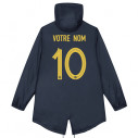Team France soccer 2025 customizable - Jacket - Navy - Caudie