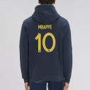 Équipe de France foot 2025 personnalisable - Hoodie enfant - Navy - Caudie
