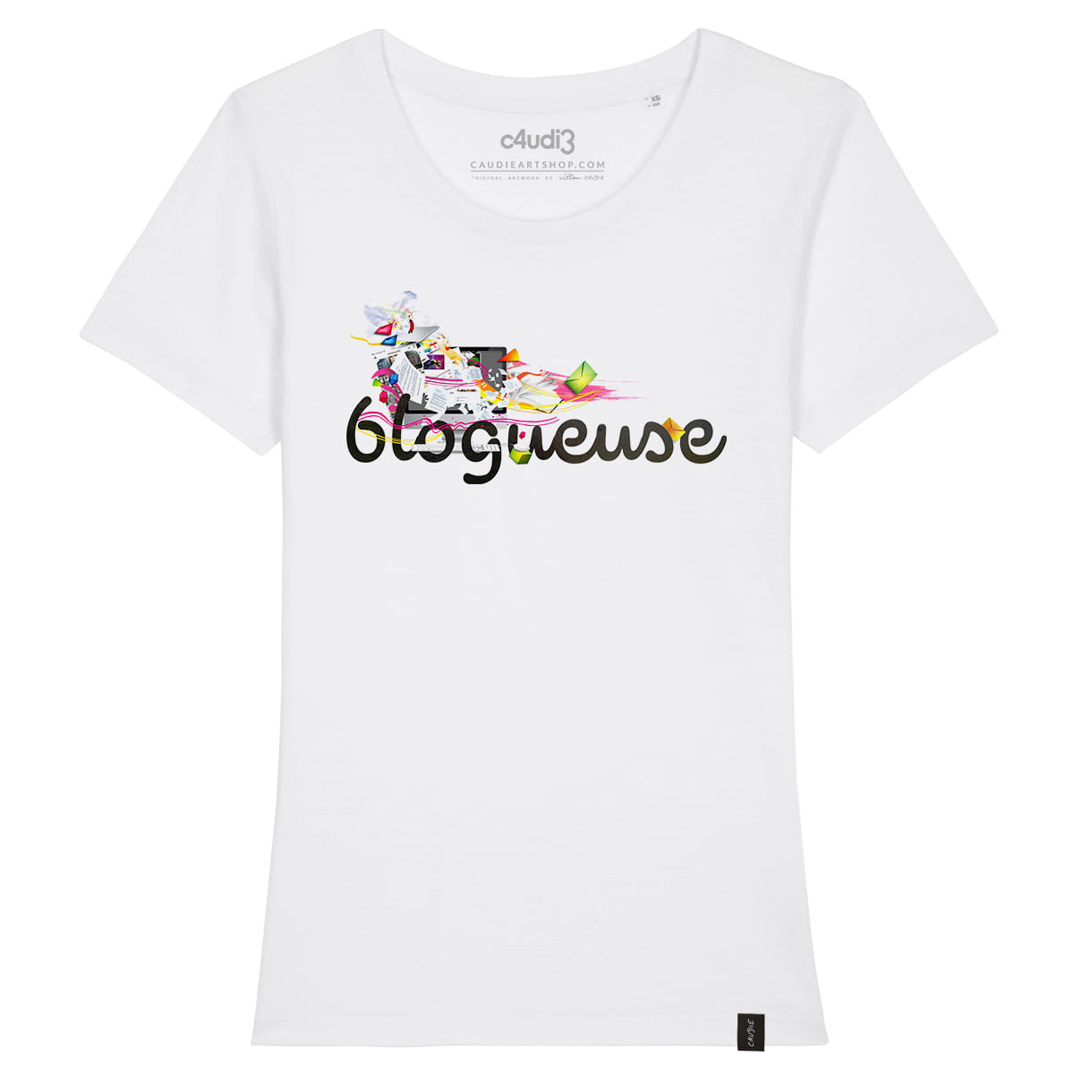 BLOGUEUSE - T-shirt femme - Caudie