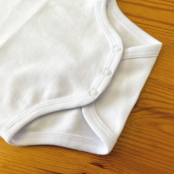 Équipe de France rugby 2025 personnalisable - Body bébé - Blanc - Caudie