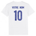 Team France rugby 2025 customizable - Men\\\\\\'s tee-shirt - White - Caudie
