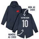 Équipe de France rugby 2025 personnalisable - Veste - Navy - Caudie