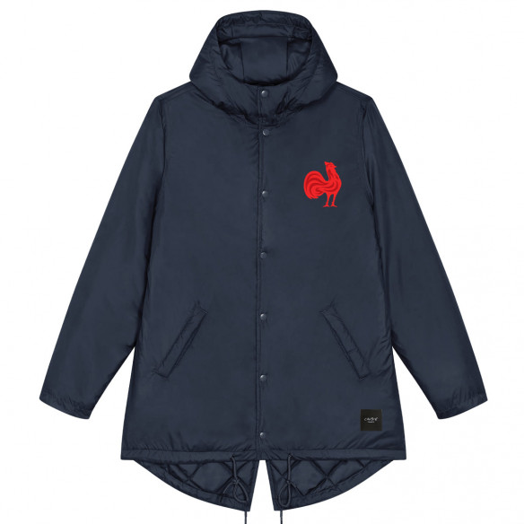 Équipe de France rugby 2025 personnalisable - Veste - Navy - Caudie
