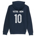 Team France rugby 2024 customizable - Kid\\'s hoodie - Navy - Caudie