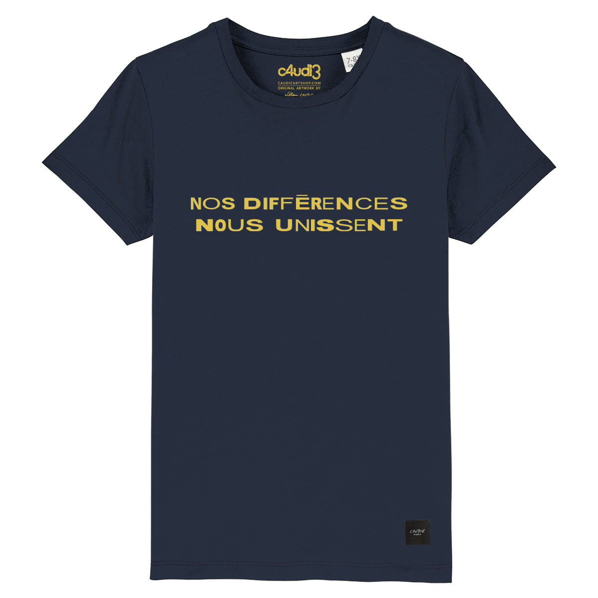 NOS DIFFERENCES NOUS UNISSENT - Kid s t-shirt - Caudie