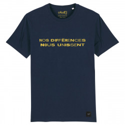 NOS DIFFERENCES NOUS UNISSENT - Men's tee-shirt - Caudie