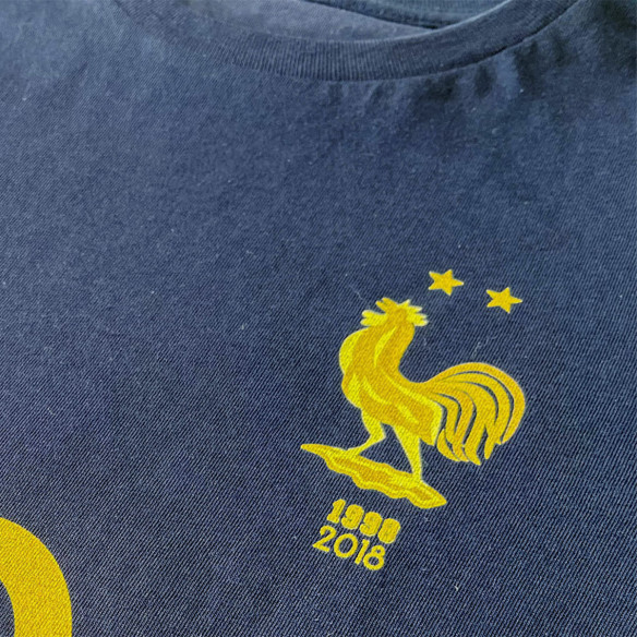 Équipe de France foot 2025 personnalisable - Débardeur adulte - Navy - Caudie