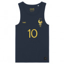 Team France soccer 2025 customizable - Tank top adult - Navy - Caudie