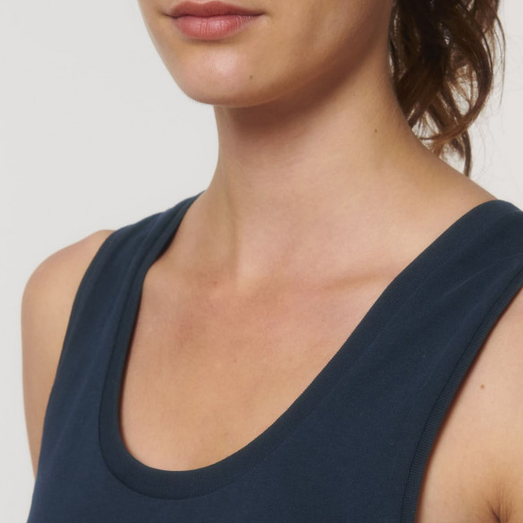 Team France soccer 2025 customizable - Tank top adult - Navy - Caudie