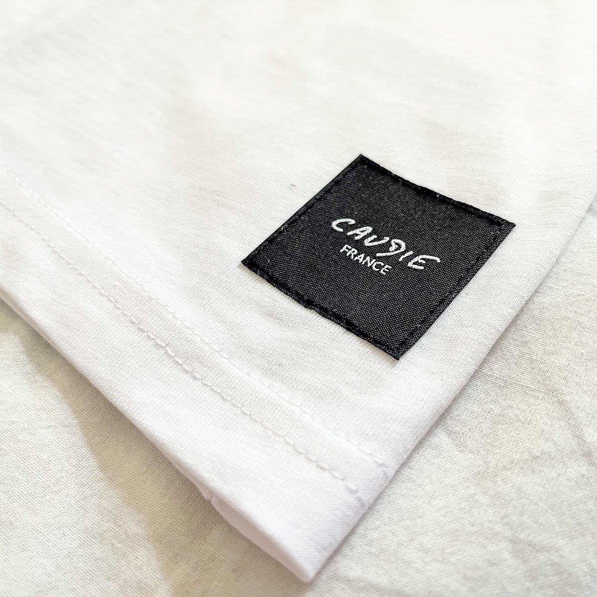 Équipe de Nouvelle-Zélande rugby 2025 personnalisable - T-shirt enfant - Blanc - Caudie