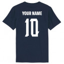 Team England rugby 2024 customizable - Men's tee-shirt - Navy - Caudie