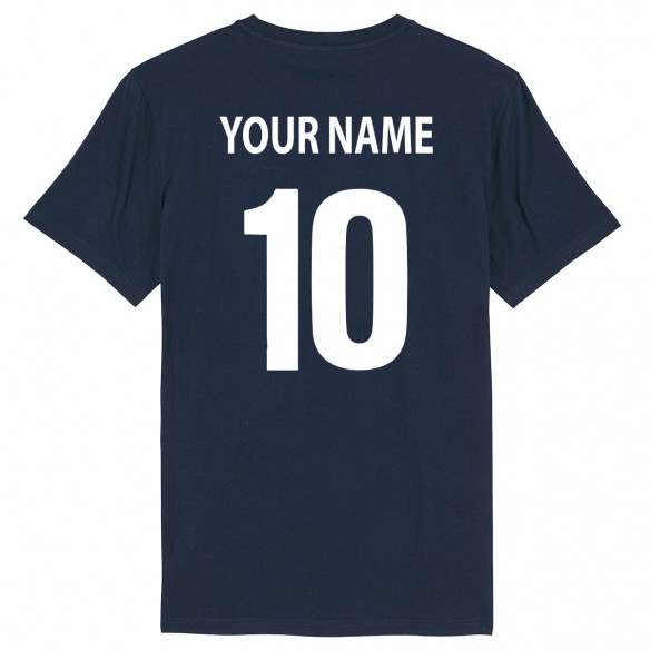 Équipe d Ecosse rugby 2025 personnalisable - T-shirt enfant - Navy - Caudie