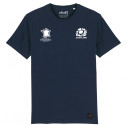 Équipe d'Ecosse rugby 2025 personnalisable - Tee-shirt homme - Navy - Caudie