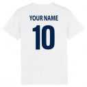 Team Scotland rugby 2025 customizable - Men's tee-shirt - White - Caudie