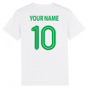 Team Ireland rugby 2025 customizable - Kid's tee-shirt - White - Caudie