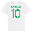 Team Ireland rugby 2024 customizable - Men's tee-shirt - White - Caudie
