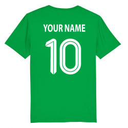 Équipe d Irlande rugby 2025 personnalisable - T-shirt femme - Vert - Caudie 2