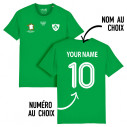 Team Ireland rugby 2024 customizable - Men's tee-shirt - Green - Caudie