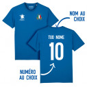 Team Italy rugby 2024 customizable - Men's tee-shirt - Blue - Caudie