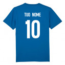 Team Italy rugby 2024 customizable - Men's tee-shirt - Blue - Caudie