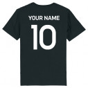 Team New Zealand rugby 2024 customizable - Kid's tee-shirt - Black - Caudie