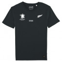 Team New Zealand rugby 2024 customizable - Men's tee-shirt - Black - Caudie
