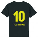 Team Wales rugby 2025 customizable - Kid's tee-shirt - Black - Caudie