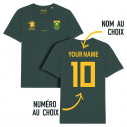 Team South Africa - Springboks rugby 2024 customizable - Kid's tee-shirt - Green - Caudie