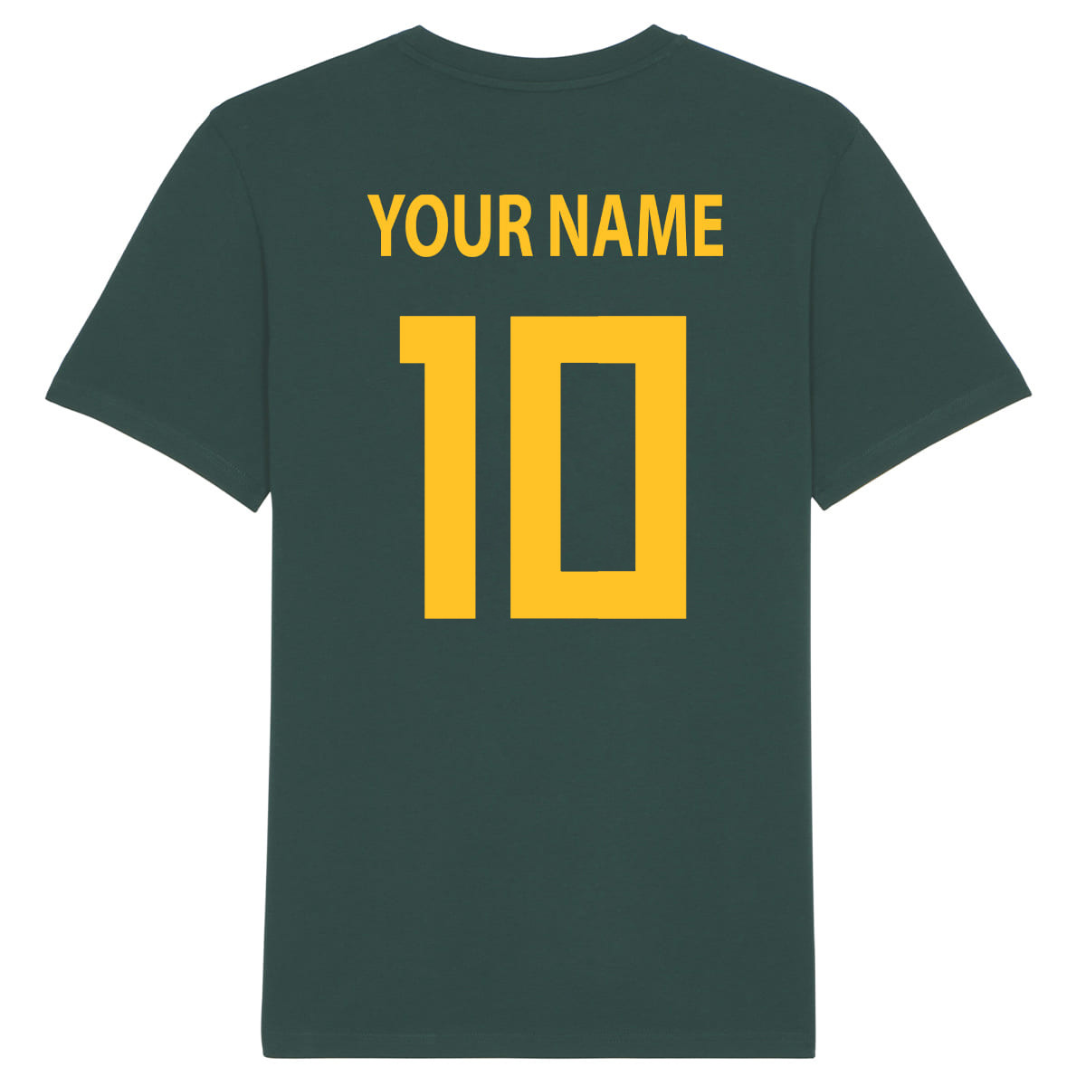 Équipe d Afrique Du Sud - Springboks rugby 2025 personnalisable - T-shirt femme - Vert - Caudie