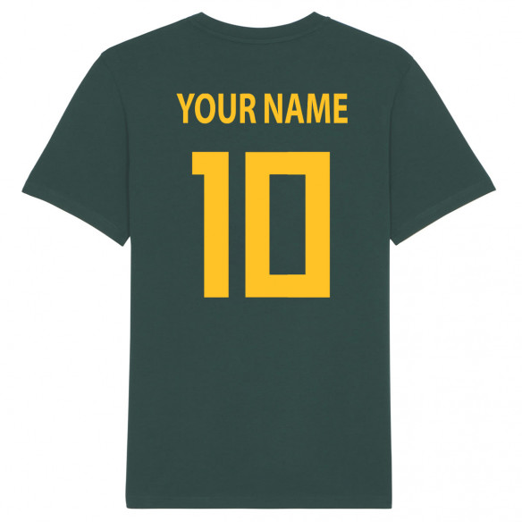 Team South Africa - Springboks rugby 2025 customizable - Men's tee-shirt - Green - Caudie