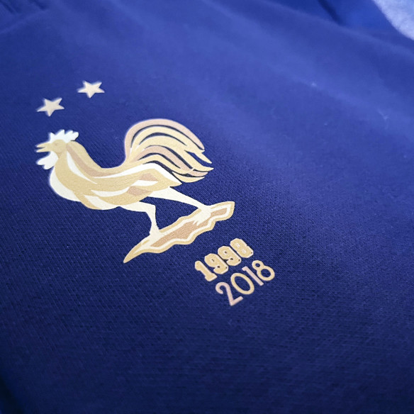 Team France soccer 2025 customizable - Kid\\'s jogging - Navy - Caudie