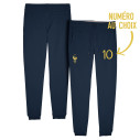 Équipe de France foot 2025 personnalisable - Jogging adulte - Navy - Caudie