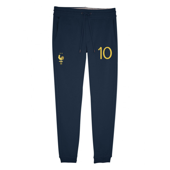 Équipe de France foot 2025 personnalisable - Jogging adulte - Navy - Caudie