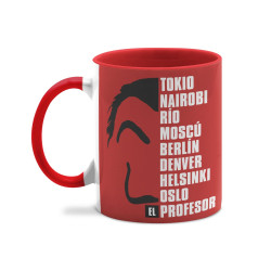 Masque et noms - La Casa De Papel - Mug - Caudie