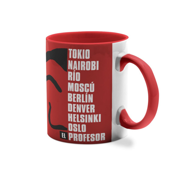 Masque et noms - La Casa De Papel - Mug - Caudie