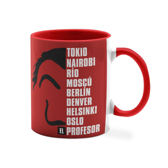 Masque et noms - La Casa De Papel - Mug - Caudie
