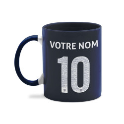 Équipe de France rugby 2025 personnalisable - Mug - Navy - Caudie 2