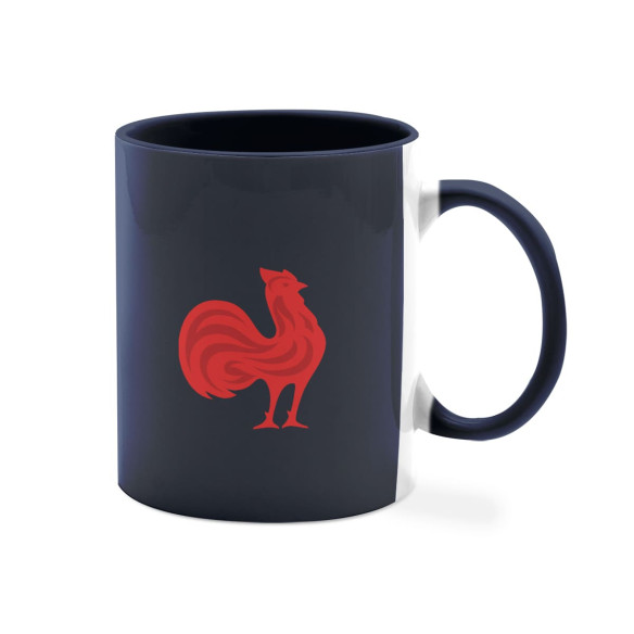 Équipe de France rugby 2025 personnalisable - Mug - Navy - Caudie