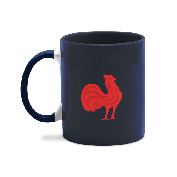Équipe de France rugby 2025 personnalisable - Mug - Navy - Caudie