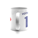Équipe de France rugby 2025 personnalisable - Mug - Blanc - Caudie
