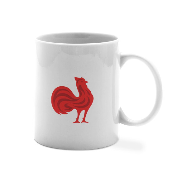 Team France rugby 2025 customizable - Mug - White - Caudie