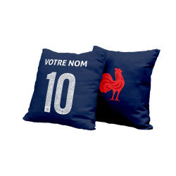 Équipe de France rugby 2025 personnalisable - Coussin - Navy - Caudie 2
