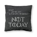 Not Today - Cushion - Game Of Thrones - Caudie