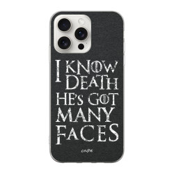 I Know Death He's Got Many Faces - Phone case - Game Of Thrones - Caudie