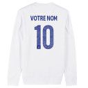 Team France rugby 2025 customizable - Sweat - White - Caudie