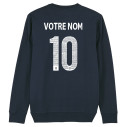 Équipe de France rugby 2025 personnalisable - Sweat enfant - Navy - Caudie