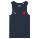 Team France rugby 2024 customizable - Tank top adult - Navy - Caudie