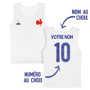 Team France rugby 2024 customizable - Chasuble - White - Caudie