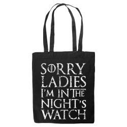 SORRY LADIES I'M IN THE NIGHT'S WATCH - Tote bag - Game Of Thrones - Caudie