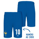 Team France soccer 2024 customizable - Adult short - Blue - Caudie